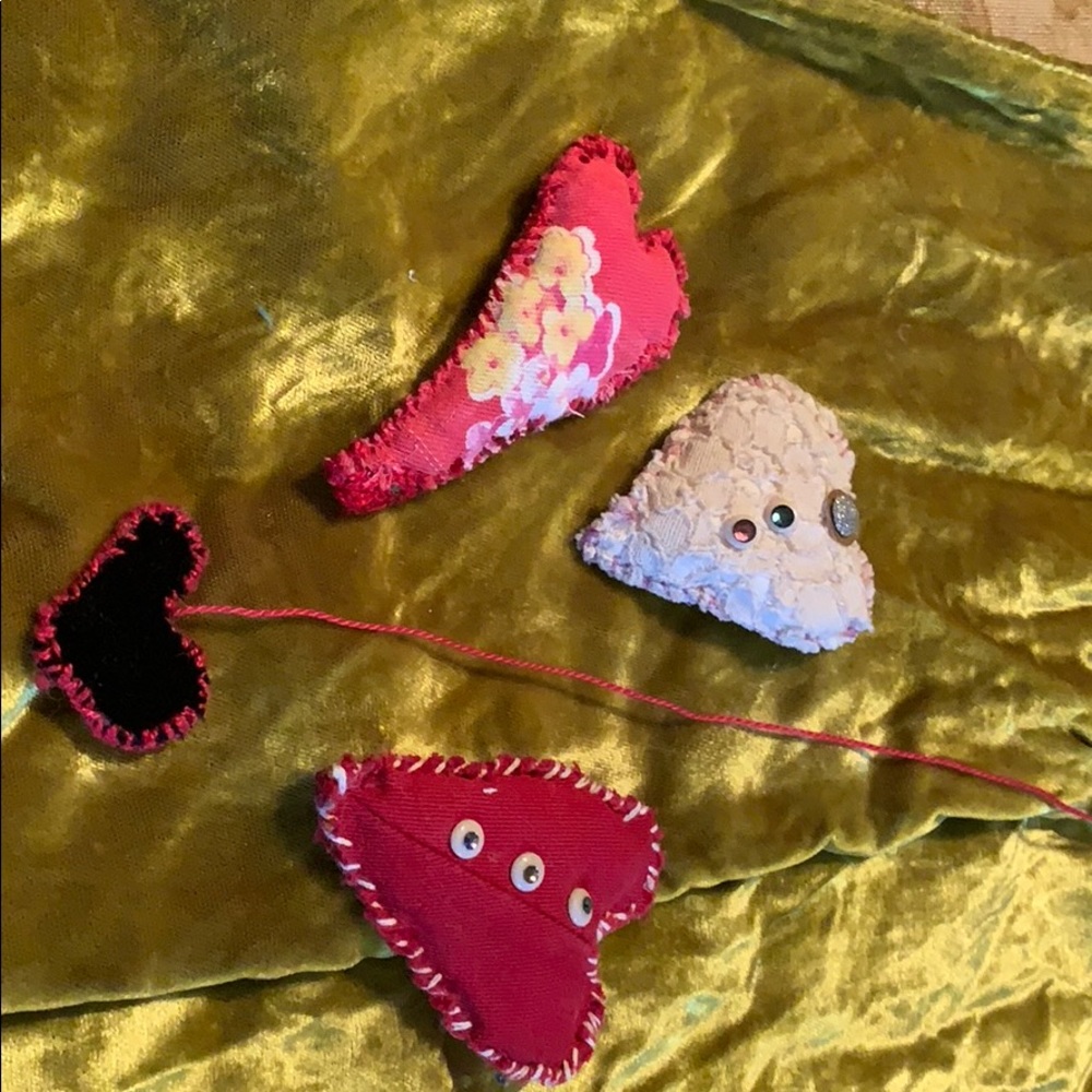 Hand Sewn Hearts